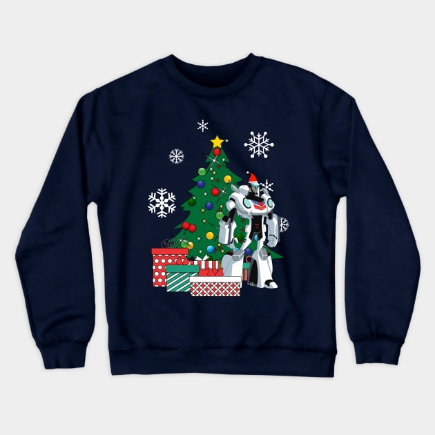 Jazz Around The Christmas Tree Transformers Crewneck Sweatshirt by Nova5